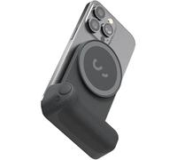 ShiftCam SnapGrip Essential - Poignée magnétique pour appareil photo avec déclencheur sans fil et station d'accueil de table - Compatible avec iPhone et Android - Midnight
