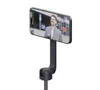 ShiftCam SnapStand Max Selfie Stick magnétique et trépied - Compact, pliable et extensible, avec tête basculante et télécommande magnétique Bluetooth (Midnight, SnapStand Max)