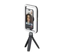 ShiftCam SnapStudio Light - Anneau lumineux LED magnétique avec luminosité réglable, température réglable, chargement USB-C, compatibilité MagSafe - Idéal pour le vlogging et la photographie mobile