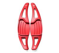 Shifter Extension Paddles Compatible with for Mondeo 2013 2014 2015 2016 2017 2018 2019 Car Steering Wheel Paddle Shift Gear Shift Shifter Extension Parts(Red)