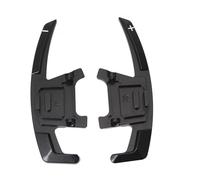 Shifter Extension Paddles Compatible with VW for Polo for Tiguan for Rline 2019 2Pcs Car Auto Steering Wheel Paddle Extend Shifter Shift Gear Paddle Extension(Black)