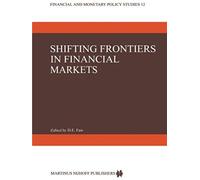 Shifting Frontiers In Financial Markets