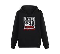 SHIGE Bering Sea Fisherman 2021 Second to None Dutch Harbor Alaska Hoody Black S