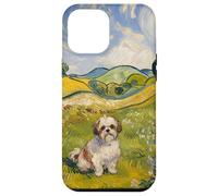 Shih Tzu Art, Mignon, Amateur de Chiens, Vintage Coque pour iPhone 12 Pro Max