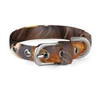 Shih Tzu Collier pour chien et fleurs - Collier réglable doux et confortable avec boucle en métal pour animal domestique de petite et moyenne taille