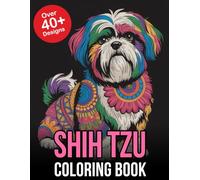Shih Tzu Coloring Book