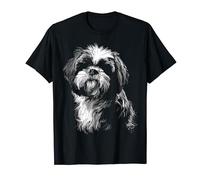 Shih Tzu Dessin animal mignon pour amoureux des chiens T-Shirt