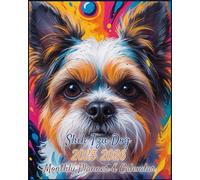 Shih Tzu Dog 2025-2026 Monthly Planner: Two-Year Organizer with Address & Password Keeper - January 2025 to December 2026