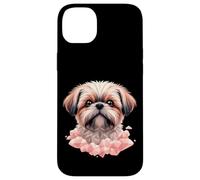 Shih Tzu Géométrique Coque pour iPhone 14 Plus