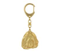 Shih Tzu I - Porte-Clés Doré Avec Chien, Bijou De Sac À Main, Luxe-A