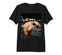 Shih Tzu Iced Coffee Late Night Chill Dog Lover Apparel T-Shirt Haut de Gamme