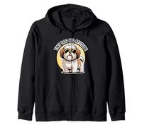Shih Tzu Lover Sarcastique Funny Tiny Dog Big Attitude Sweat à Capuche
