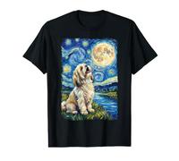 Shih Tzu Nuit Étoilée Hurlement T-Shirt Graphique avec Valeur