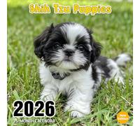 Shih Tzu Puppies 2026 Calendar: Adorable Shih Tzu pups to brighten your year