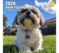 Shih Tzu Puppies 2026 Calendar: Adorable Shih Tzu pups to brighten your year