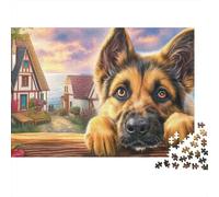 Shih Tzu Puzzle 1000 Pièces - Moment Zen, Jeu Créatif, Défi Cérébral pour Adultes, Packaging Décoratif, 70x50cm/1000pcs