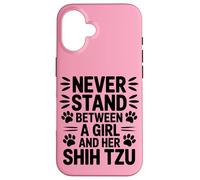 Shih Tzu Shih Tzu drôle pour Fille Coque pour iPhone 16