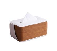 Shihan-2015 Distributeurs de Mouchoirs Boîte à mouchoirs rectangulaire créative en Cuir avec Ouverture et Fermeture par Le Bas, Distributeur de Serviettes de Table for Le Visage Boîte à Mouchoirs