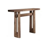 Shihan-2015 Entrée Table d'entrée rectangulaire en Bois adaptée à Un Usage Domestique dans Les Longs couloirs, unité de Rangement Murale Présentation(Moyen)