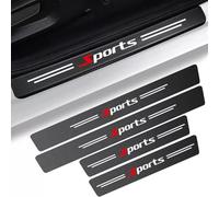 SHIHUAFADACAI Protections de Seuils de Porte pour Peugeot 308 III Hatchback 2025-2021, 4 Pcs Autocollants Effet Carbone, Anti-Rayures Imperméable, Accessoires Auto Sport