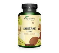 Shiitake Vegavero® | Dosage Élevé : 750 mg d’Extrait | Avec 40% Polysaccharides + 30% Bêta-Glucanes | Défenses Immunitaires + Anti-Stress | 120 Gélules | VEGAN