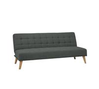 SHIITO Versailles Canapé lit avec Ouverture clic-clac Motif Capitoné Vert 189,5 x 88 x 89 cm