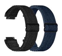 SHIJZWD Bracelets de montre élastiques 16 mm, 18 mm, 19 mm, 20 mm, 22 mm, 24 mm, bracelet avec fermeture rapide, réglable, en nylon extensible, bracelet de rechange respirant pour homme et femme