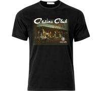 SHIKAIQI Casino Northern Soul Keep The Faith Retro Mens T Shirt Black L