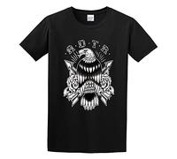 SHIKAIQI Casual Funny A Day to Remember Eagle Graphic Printed T-Shirt for Men Black M
