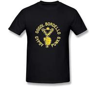 SHIKAIQI Glorious Return Men's Gogol Bordello Band Logo T Shirt Black XL