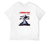SHIKAIQI Men's Annihilator Never Neverland T-Shirts White S