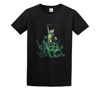 SHIKAIQI Men's Cirith Ungol Frost and Fire 1981 Album Cover T-Shirt Black S