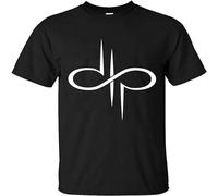 SHIKAIQI Men's Devin Townsend Cotton Soft T-Shirt Black XL