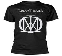 SHIKAIQI Men's Dream Theater 'Distance Over Time (Logo)' T Shirt Black XL