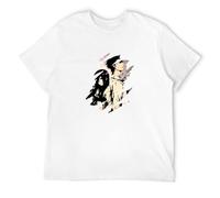 SHIKAIQI Men's Phiking Customised Steins Gate Makise Kurisu T-Shirts White XL