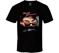 SHIKAIQI Men's Risky Business Retro 80S Movie Fan T-Shirts Black L