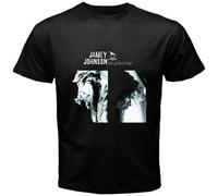 SHIKAIQI New Jamey Johnson Logo Men’S Black T-Shirt Black 3XL