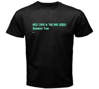 SHIKAIQI Nick Cave & The Bad Seeds Skeleton Tree Men's T Shirt Black XXL