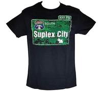 SHIKAIQI Popo Brockesnar Suplex City Mens T-Shirt Black S