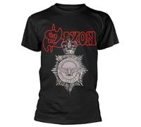 SHIKAIQI Saxon Strong Arm of The Law T-Shirt - Black 3XL