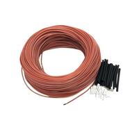 Shiketong Câble basse tension de fil chauffant en Fiber de carbone de Silicone 2K 194Ohm/m for couverture chauffante au sol(100m)