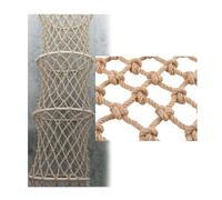 Shiketong Filet d'escalade en Corde de Jute for cabane dans Les Arbres for Enfants, Filet de Chargement de 6 mm, 1 pièce