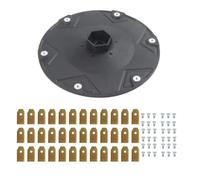 Shiketong Kit De Disques De Remplacement À 6 Lames, Compatible pour Dreame,A1 Pro,A2, Compatible pour Mova, KIT 600,600, 1000 Lames De Rechange pour Tondeuse À Gazon