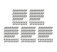 Shiketong Lame De Tondeuse À Gazon, Compatible avec Husqvarna, Automower, Compatible avec Gardena, Remplacement De 0.7MM, Accessoire De Tondeuse À Gazon(Silver 150pcs)