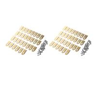 Shiketong Lame De Tondeuse À Gazon, Compatible avec Husqvarna, Automower, Compatible avec Gardena, Remplacement De 0.7MM, Accessoire De Tondeuse À Gazon(Gold 60pcs)