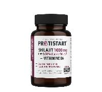 Shilajit 1000 mg (50% d'acide fulvique) + vitamine B6 - 60 gélules végétales PROTISTART