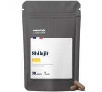 Shilajit 500 mg - Titré à 50% d'Acides Fulviques, 30 Gélules - 1 Mois