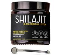 Shilajit de l’Himalaya 100G + Cuillère incluse | Extrait concentré, Pureté maximale, Filtrée 5x | 85% acide fulvique, Haute Concentration | Vegan, sans OGM, sans Additifs | Testé en Laboratoire