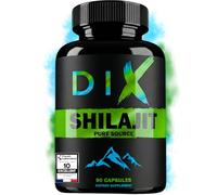 Shilajit DIX Himalaya en gélules ratio 60:1 100% naturel 90 gélules | Acide fulvique et oligo-éléments, récolte haute altitude, analysé sans métaux lourds ni contaminants, vegan