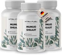 Shilajit gélules - 200x Mumijo gélules - Avec >80% d'acide fulvique - 3x doses (600x gélules Mumijo)